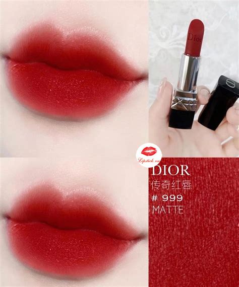 dior rouge 539|Dior 999 matte vs velvet.